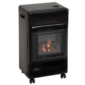living flame portable gas heater