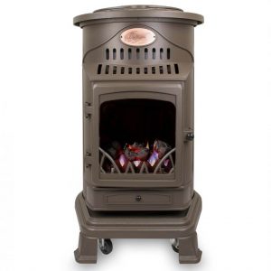 provence honey brown portable gas heater
