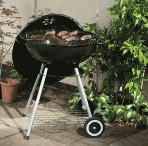 22" Kettle BBQ Complete With Wheels - Image 2