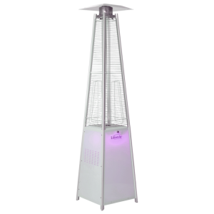 Patio Flame Heater Complete With LED Lights 13kw NEW