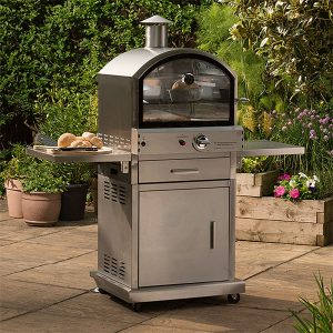 Milano Deluxe Stainless Steel Garden Pizza Oven - Image 2