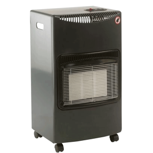 Seasons Warmth Grey Cabinet Portable Gas Heater
